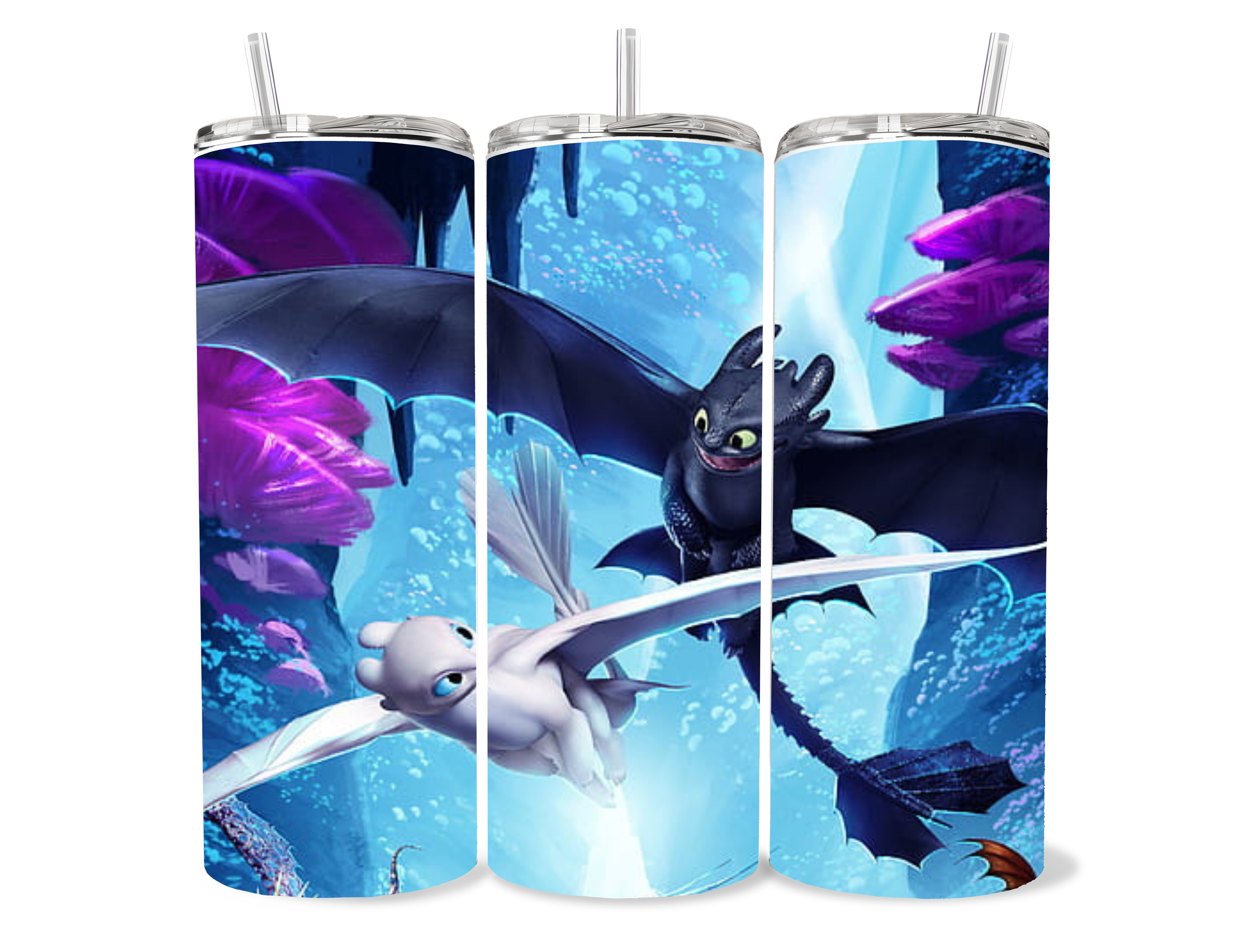 Night Fury / Light Fury tumbler