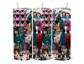 Squid game collage tumbler