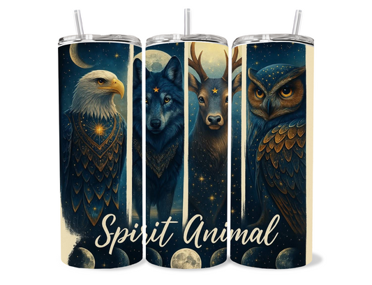 Celestial Spirit Animal tumbler