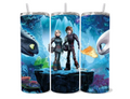 HTTYD/ Night and Light Fury Tumbler