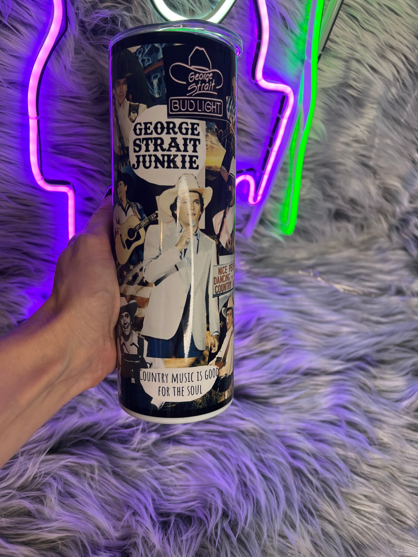 George Strait Tumbler