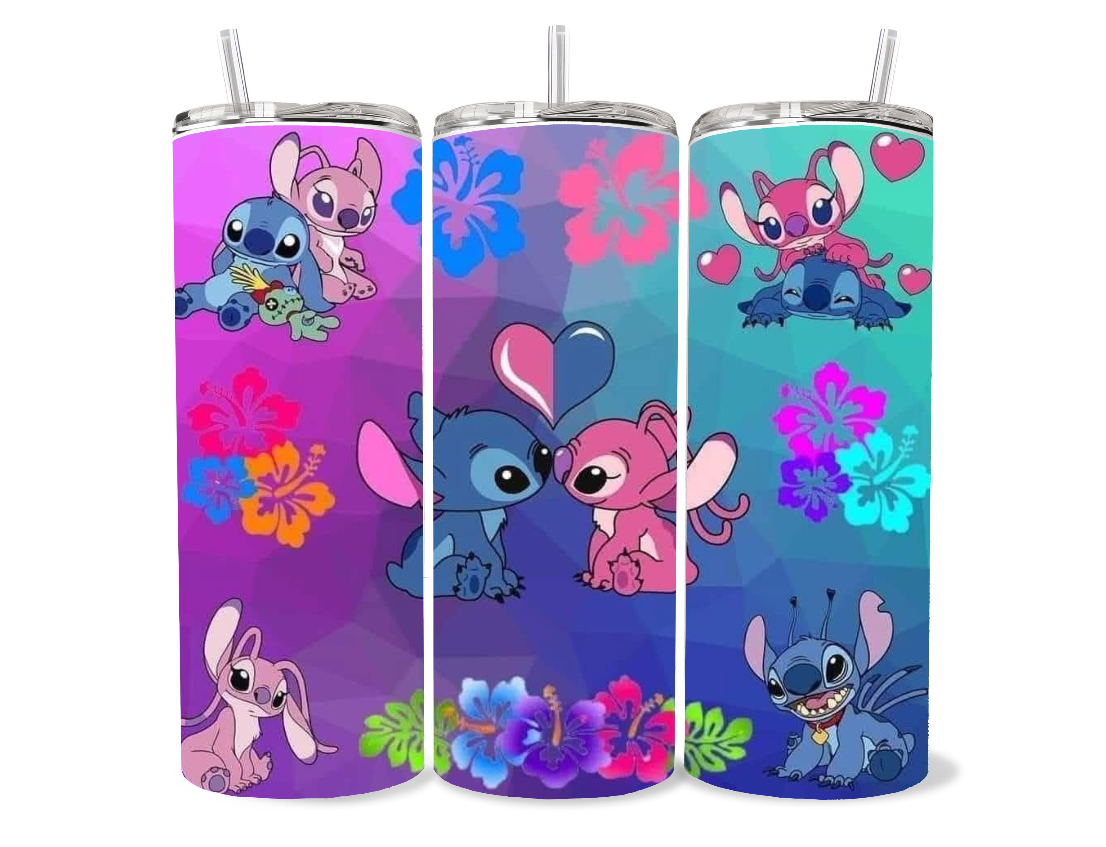 Hawaiian Stich tumbler