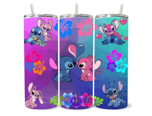 Hawaiian Stich tumbler