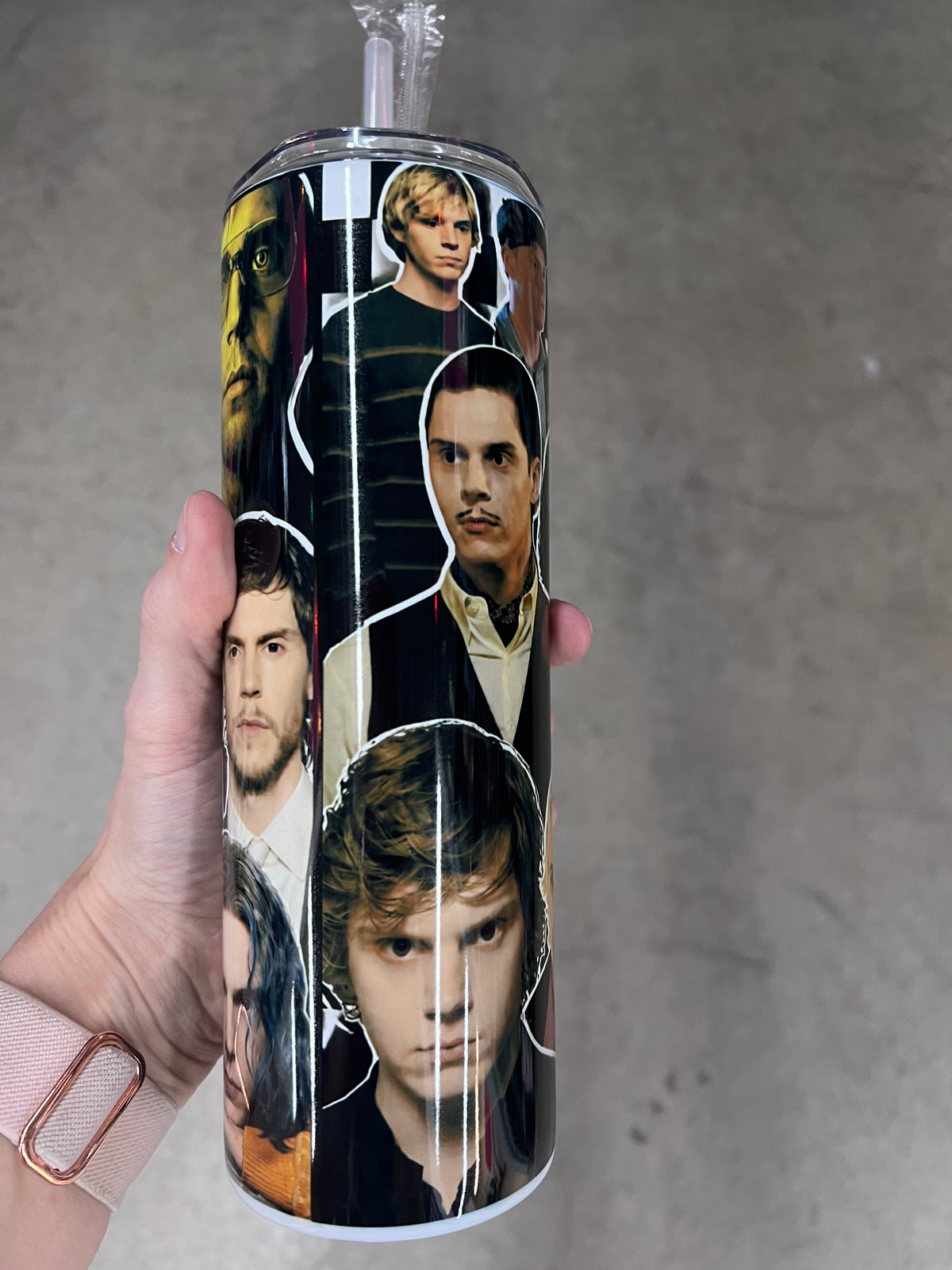 Evan Peters Characters Tumbler Normal People Scare Me | Horror Stainless Steel Cup⁠