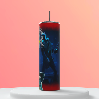 20oz Eddie Munson Tumbler | Stranger Things featuring eddie munson stranger things inspired artwork