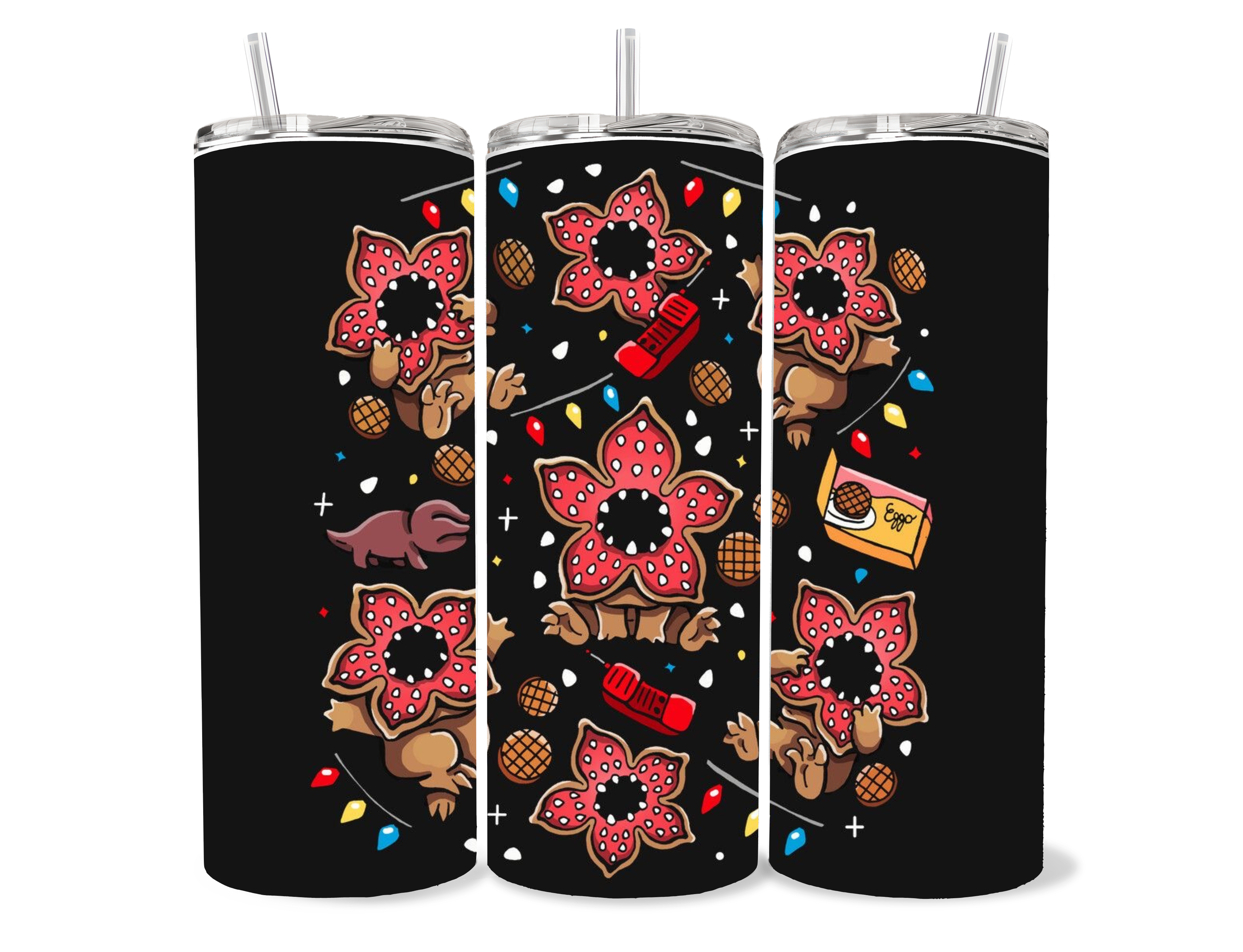 Cute Demogorgon 20oz tumbler cup