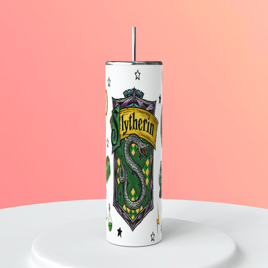 20oz Slytherin Tumbler | Harry Potter featuring slytherin harry potter inspired artwork