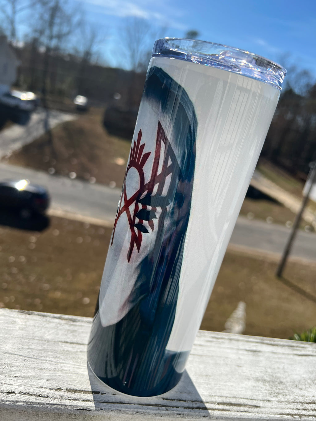 Sleep Token Inspired Masked Tumbler – 20oz Insulated Stainless Steel