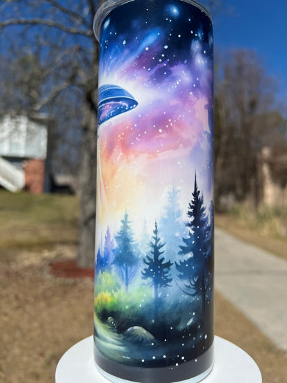 20oz UFO Tumbler | Alien Aesthetic featuring ufo alien mystery inspired artwork