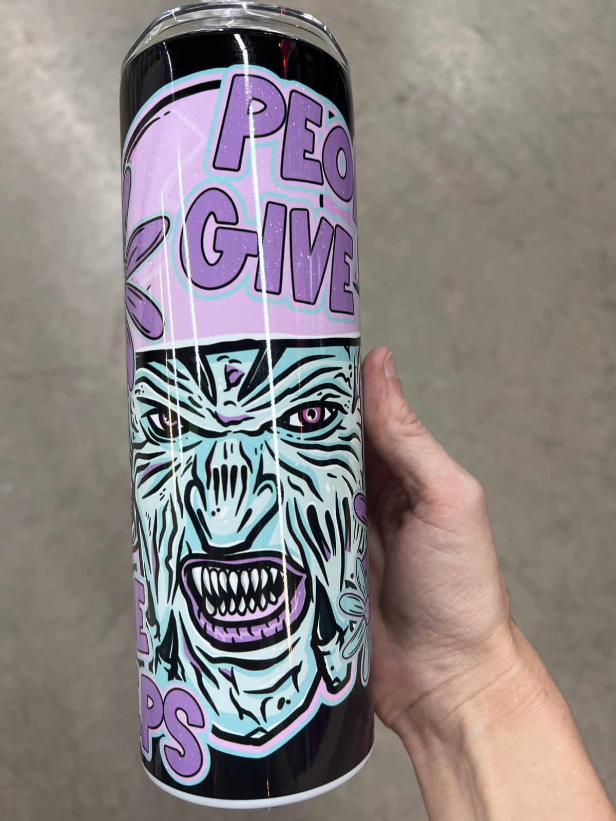 Jeepers Creepers "People Give Me The Creeps" 20oz Skinny Tumbler