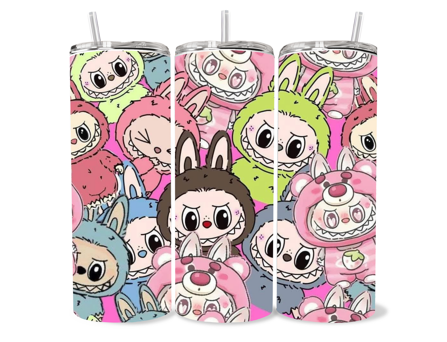 20oz cute collage tumbler Labubu
