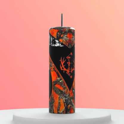 Deer Hunter Tumbler | Hunting Outdoors featuring deer hunting inspired artwork