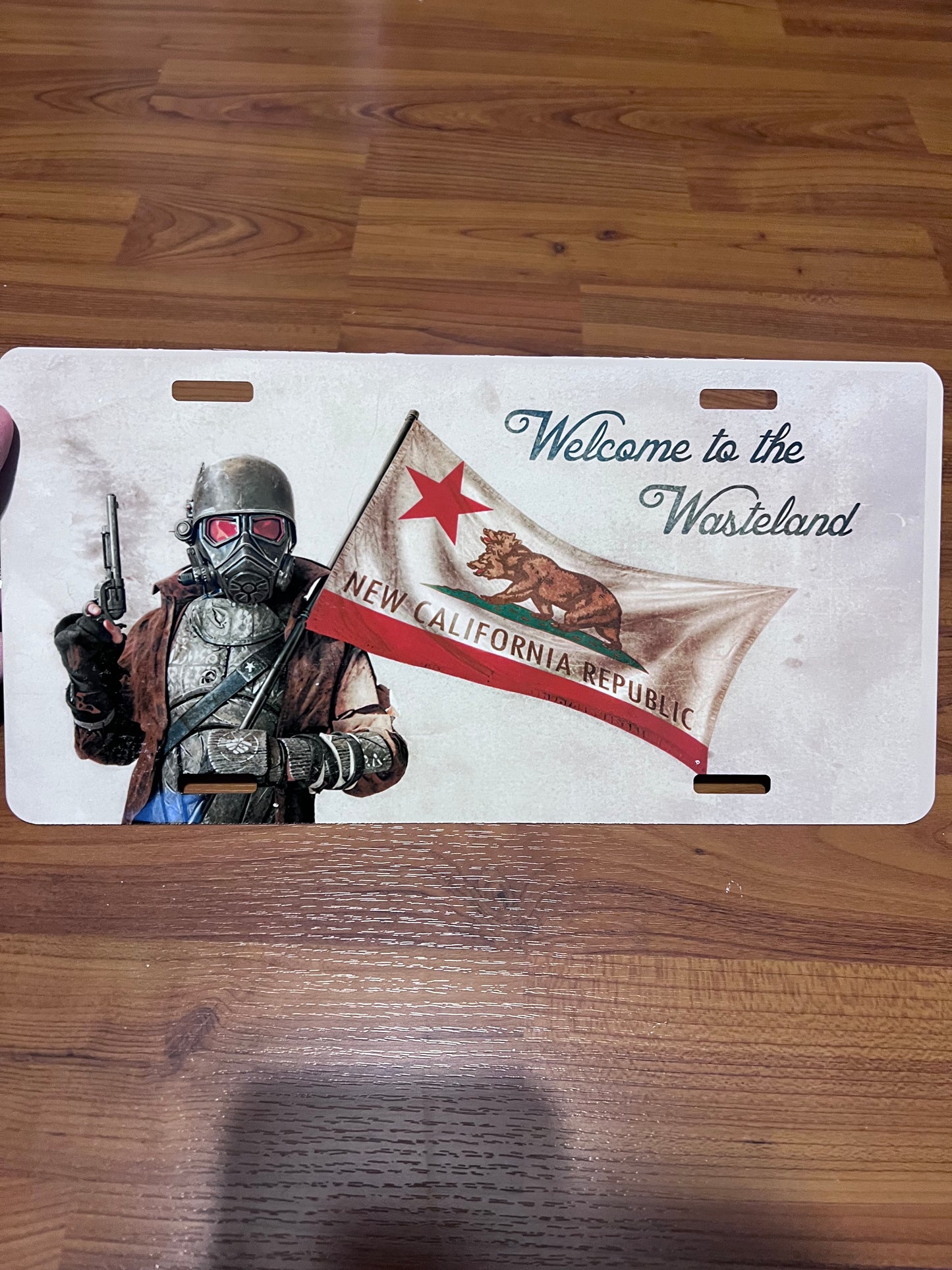 Fallout NCR License Plate Frame | Welcome to the Wasteland