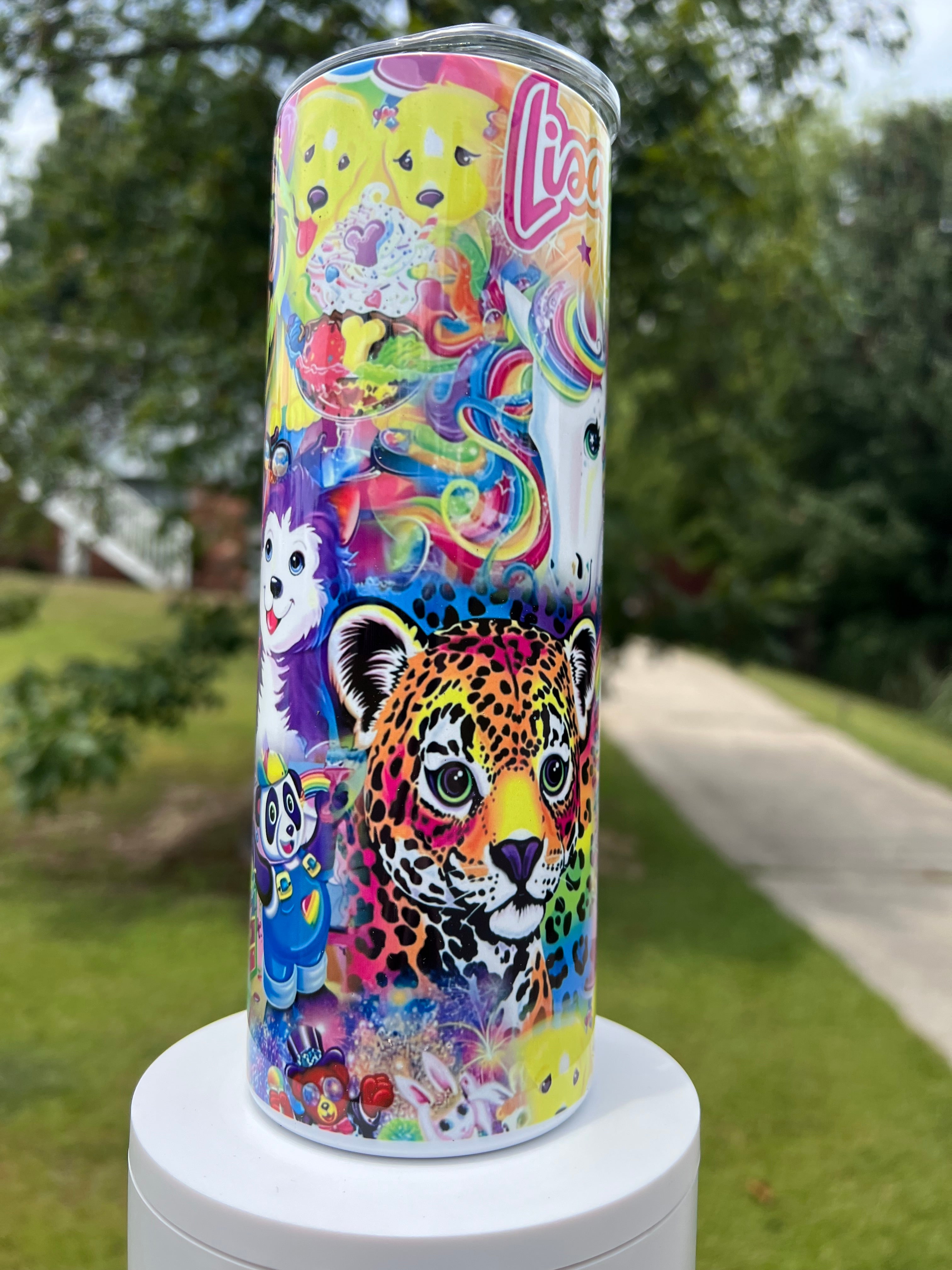 Lisa Frank Tumbler