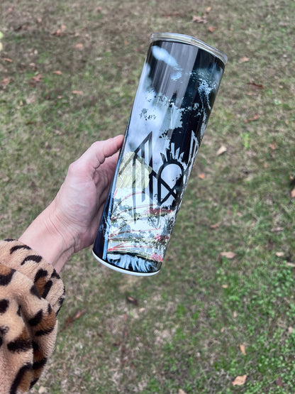 Vessel Sleep Token 20oz Tumbler featuring the design artwork