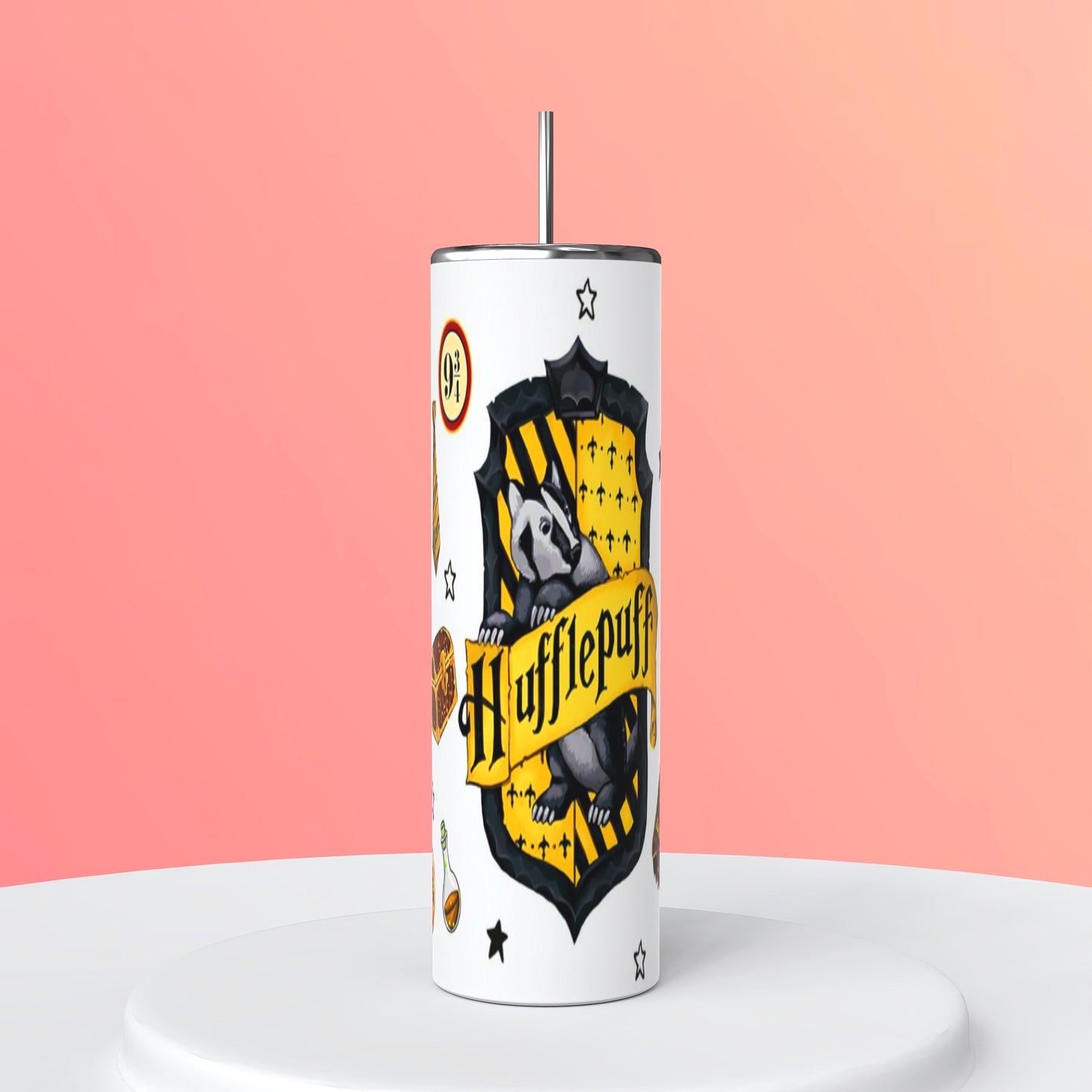 20oz Hufflepuff tumbler