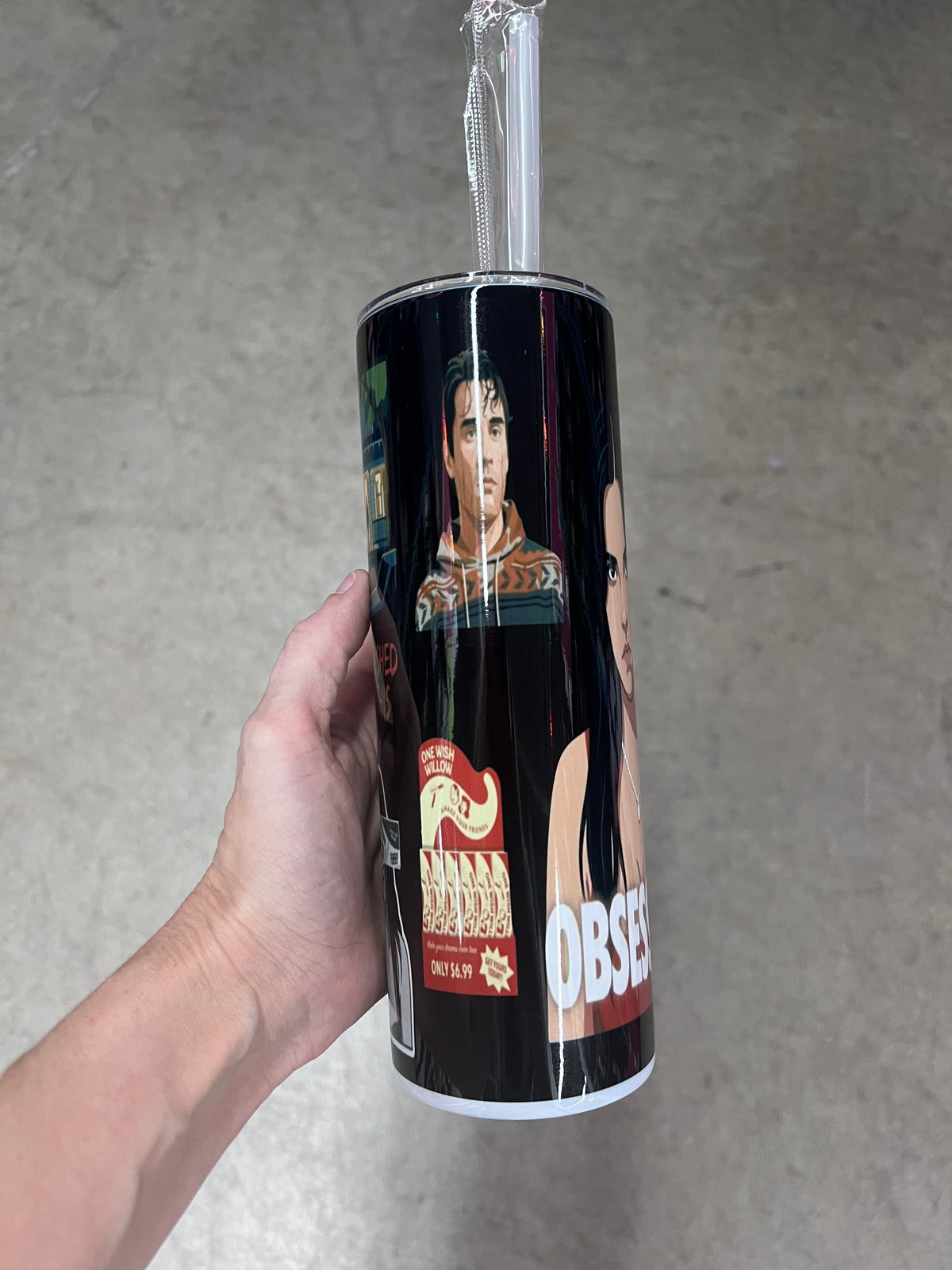 "Obsession" Movie 20oz Skinny Tumbler