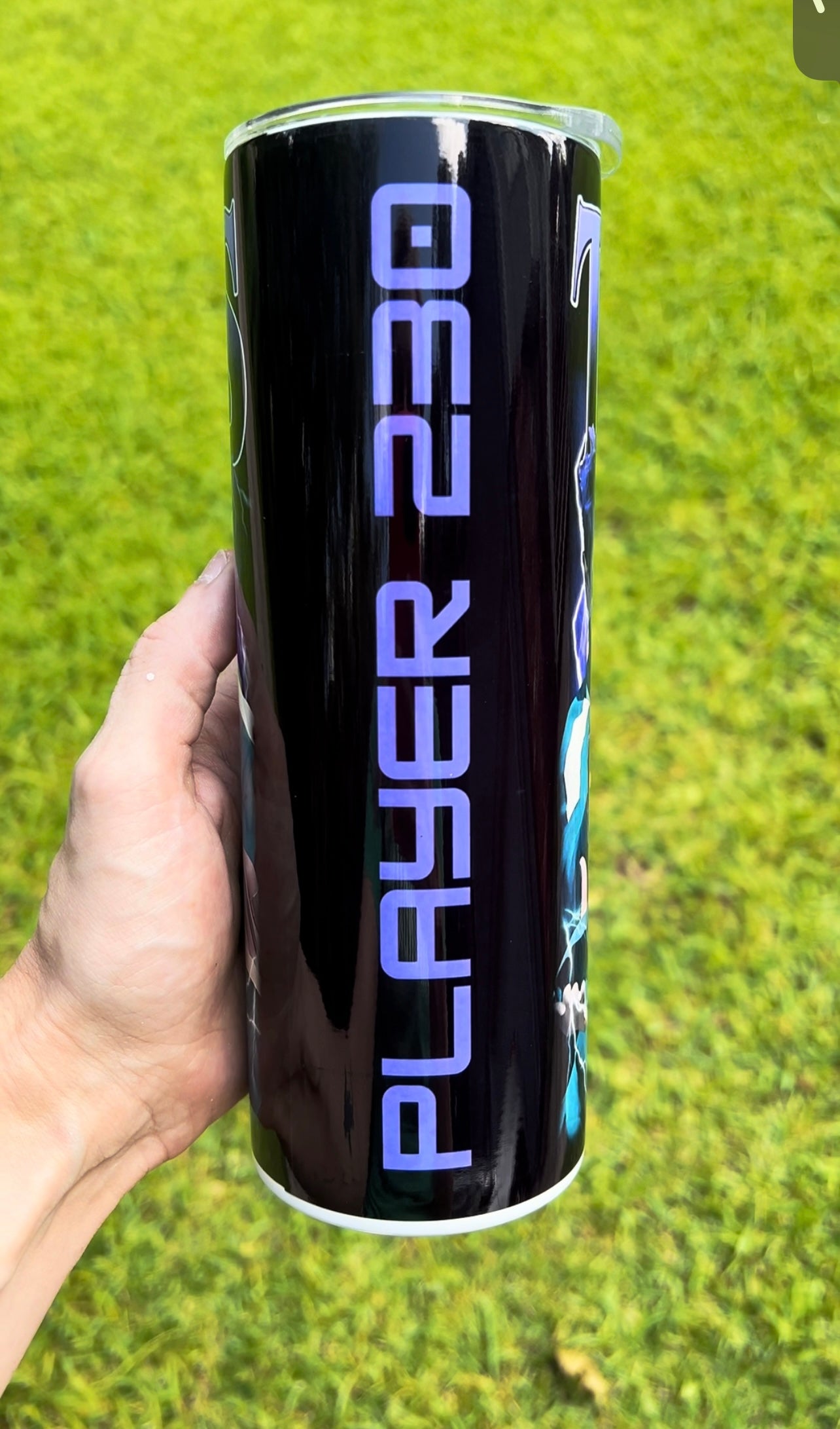 Thanos Player 230 20oz Tumbler | Squid Game Inspired T.O.P BigBang Fan Gift | K-Pop Drinkware