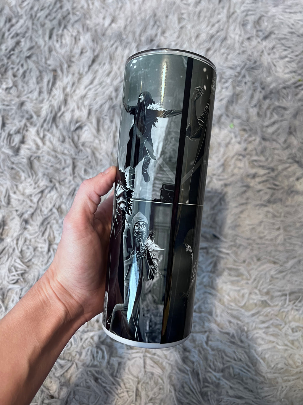 Sleep Token Vessel Inspired 20oz Skinny Tumbler | Dark Alternative Music Fan Cup