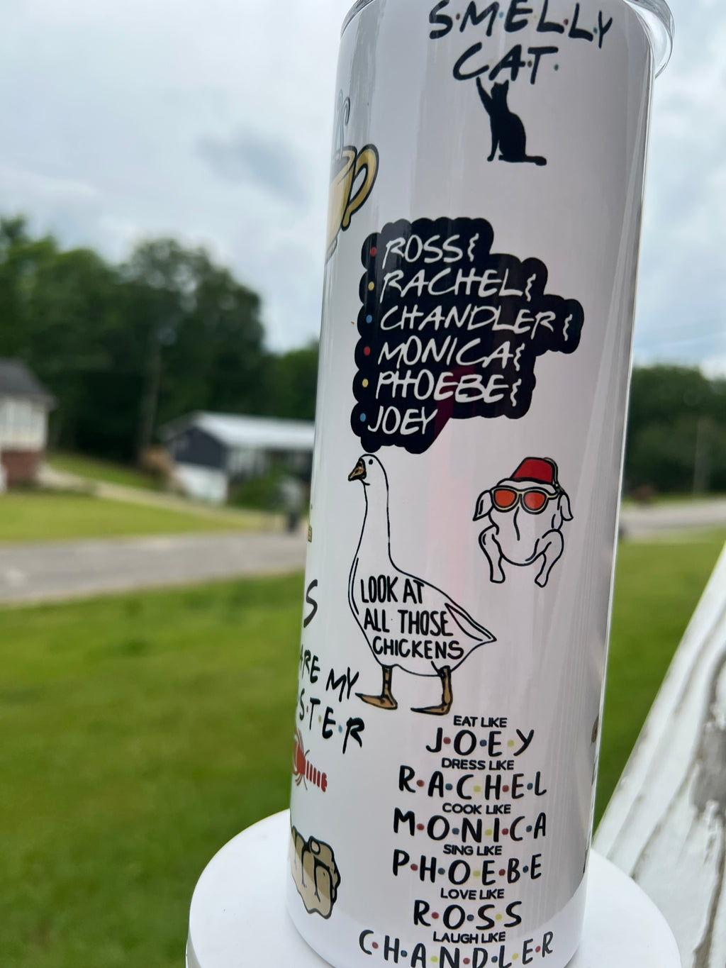Friends themed tumbler
