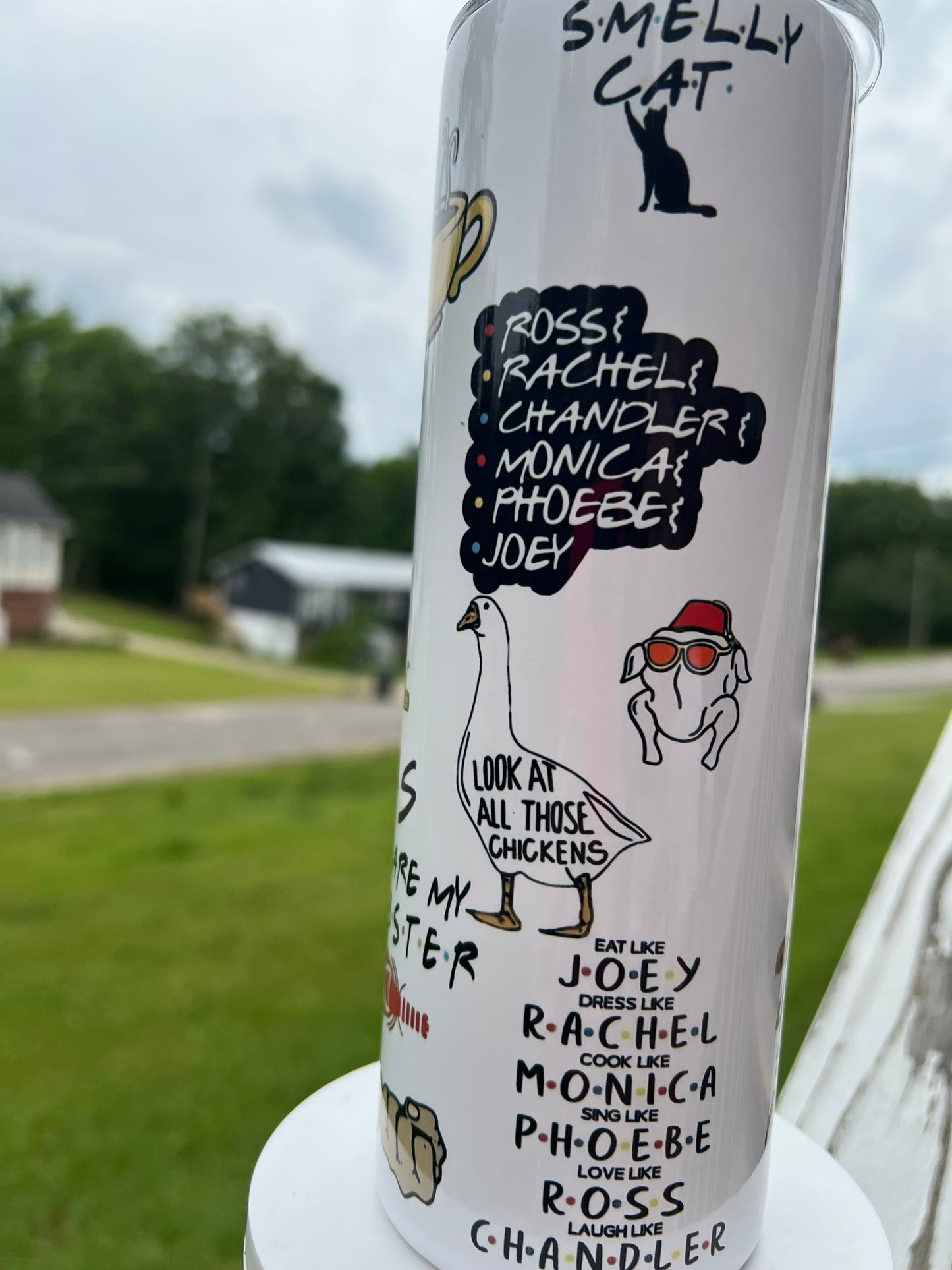 Friends themed tumbler