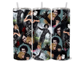 20oz “Edward Scissorhands” themed collage tumbler