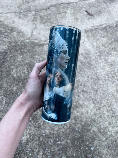 Dracula A Love Tale 20oz Gothic Tumbler featuring fandom-inspired artwork