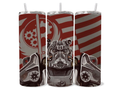 20oz Fallout “Brotherhood” themed tumbler