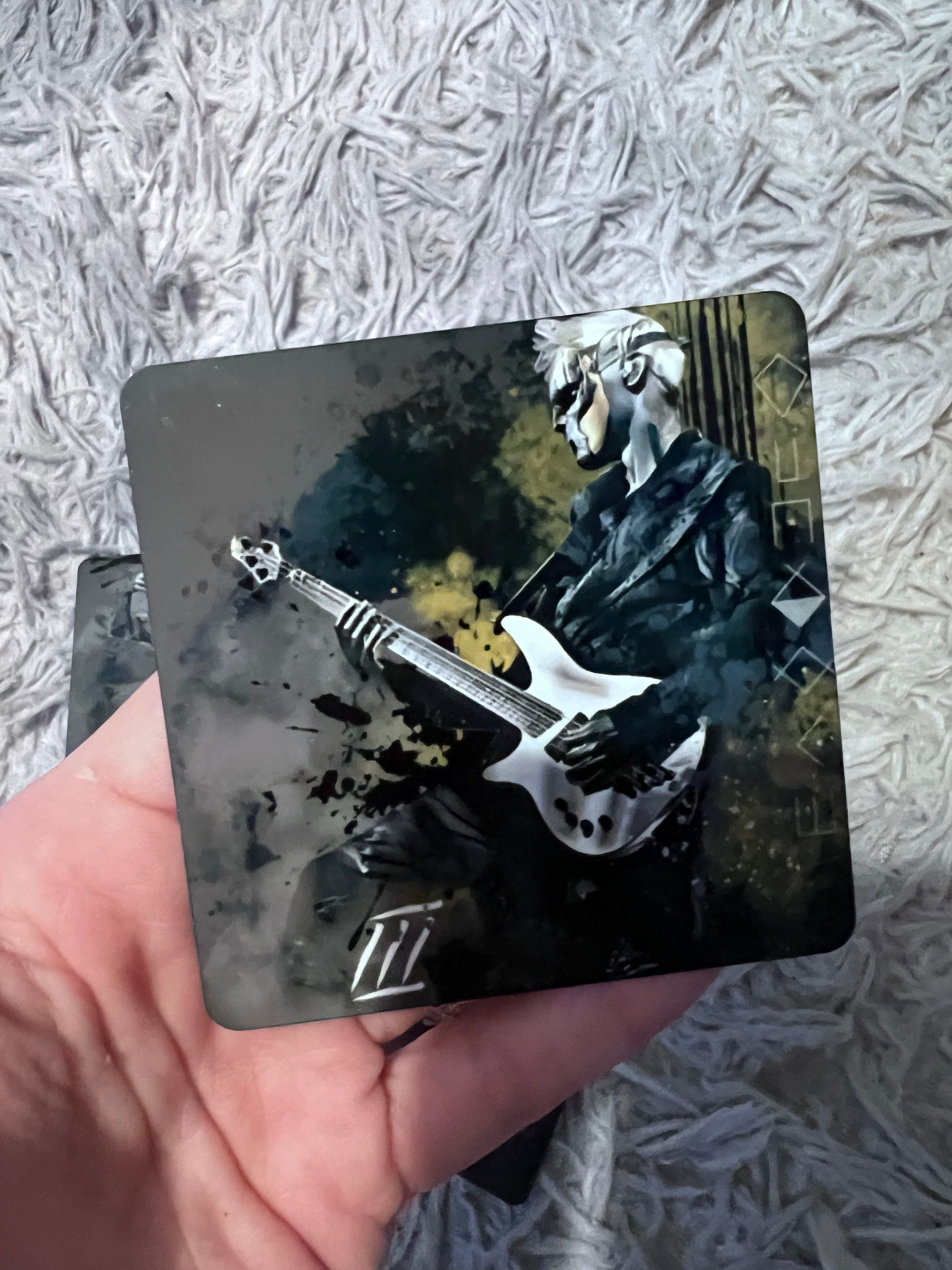 3x3 “Sleep Token” themed Fridge / Office Magnets