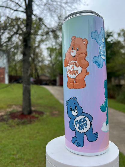 Swear Bears Tumbler | Cute & Sassy featuring swear bears cute sassy inspired artwork
