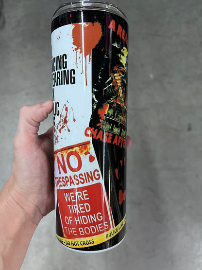 Social Distancing Since 1978 Michael Myers Tumbler | Halloween Horror Tumbler