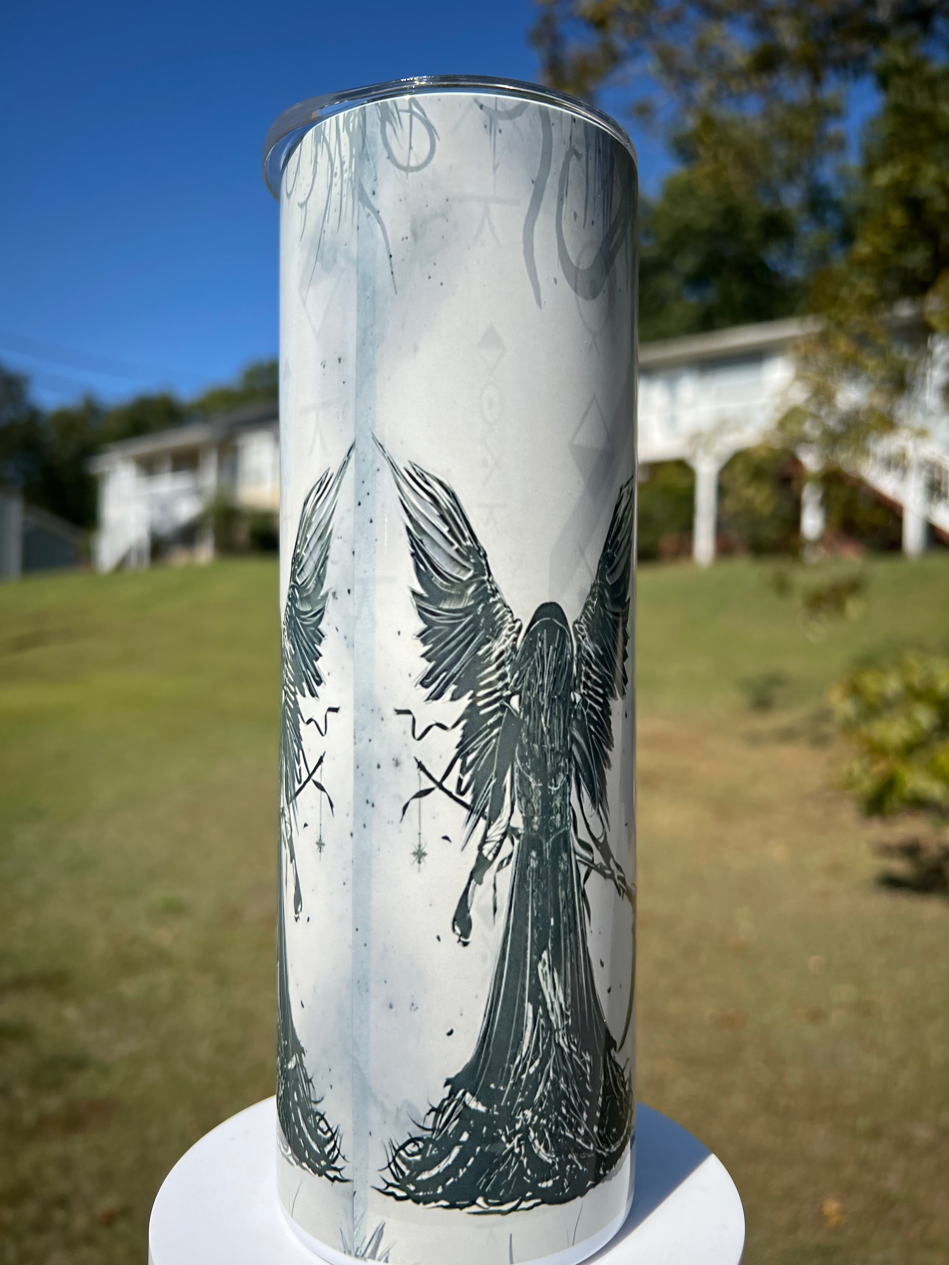 Sleep Tumbler “reaper themed tumbler “- 20oz tumbler
