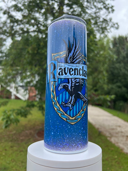 20oz Ravenclaw Galaxy Tumbler | Harry Potter featuring ravenclaw harry potter inspired artwork