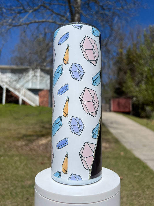20oz Witchy Vibes Tumbler | Mystical Aesthetic featuring witchy mystical aesthetic inspired artwork
