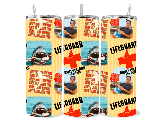 Amity Island Jaws themed tumbler -20oz tumbler