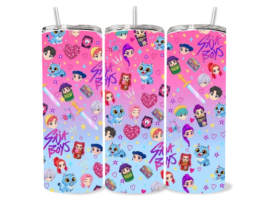 20oz “KPDH” K-pop themed tumbler cups