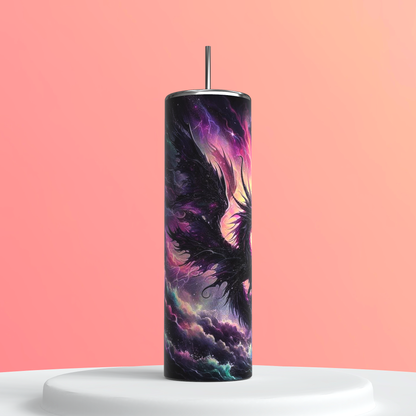 20oz Dragon Tumbler | Fantasy featuring dragon fantasy inspired artwork