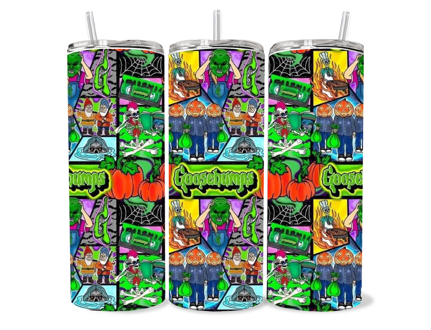 Goosebumps Retro tumbler