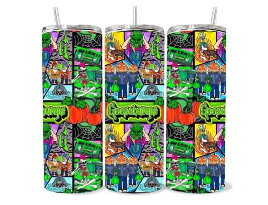 Goosebumps Retro tumbler