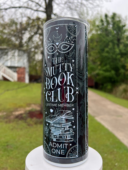 Smut Book Club Tumbler | Book Lover featuring smut book club romance reader inspired artwork
