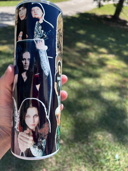 HIM Band Tumbler 20oz | Ville Valo Heartagram Gothic Rock Cup⁠