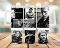 40oz Stainless steel “Jax Teller” tumbler cup with lid and handle