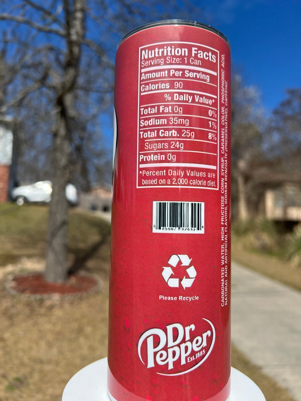 Dr Pepper Tumbler