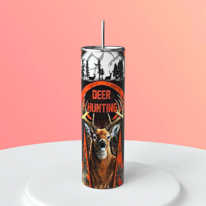 Deer Hunter Tumbler | Hunting Outdoors featuring deer hunting inspired artwork