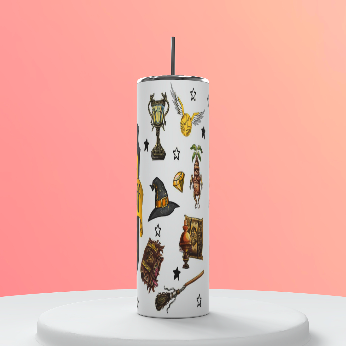 20oz Hufflepuff tumbler