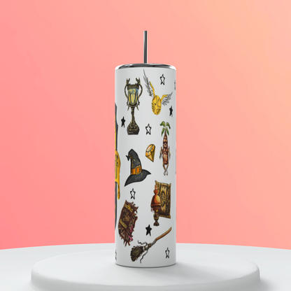 20oz Hufflepuff Tumbler | Harry Potter featuring hufflepuff harry potter inspired artwork