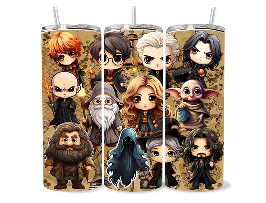 20oz HP character tumbler
