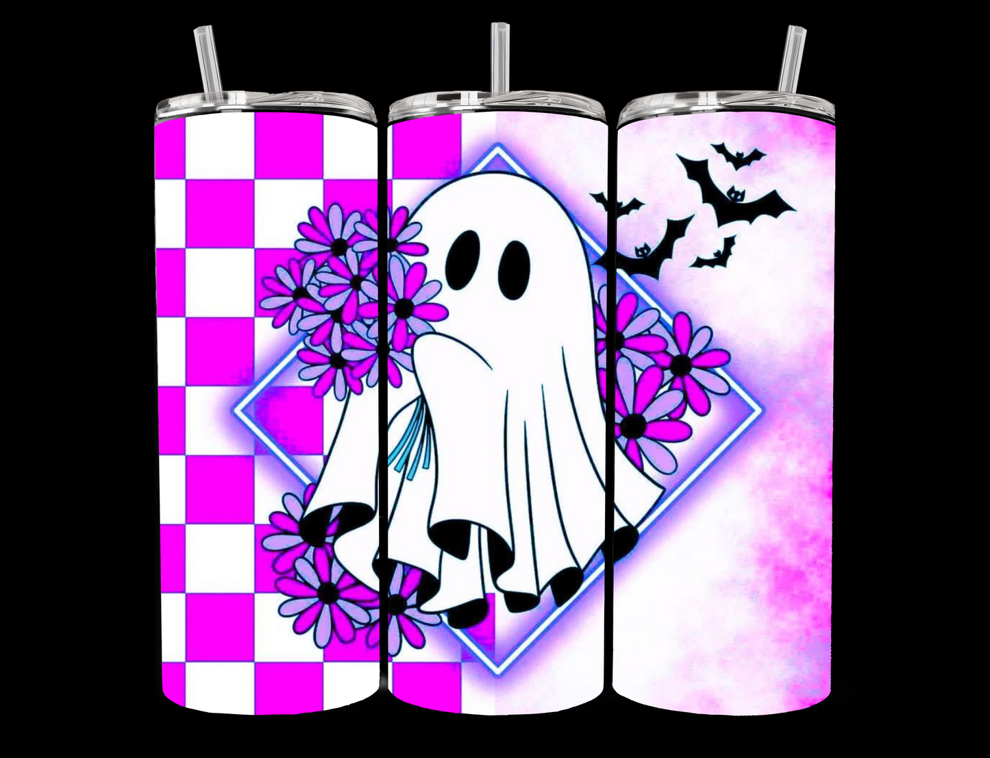 Spooky Ghost / Cute Spooky Vibes tumbler