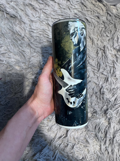 Sleep Token “III” theme tumbler cup featuring the design artwork