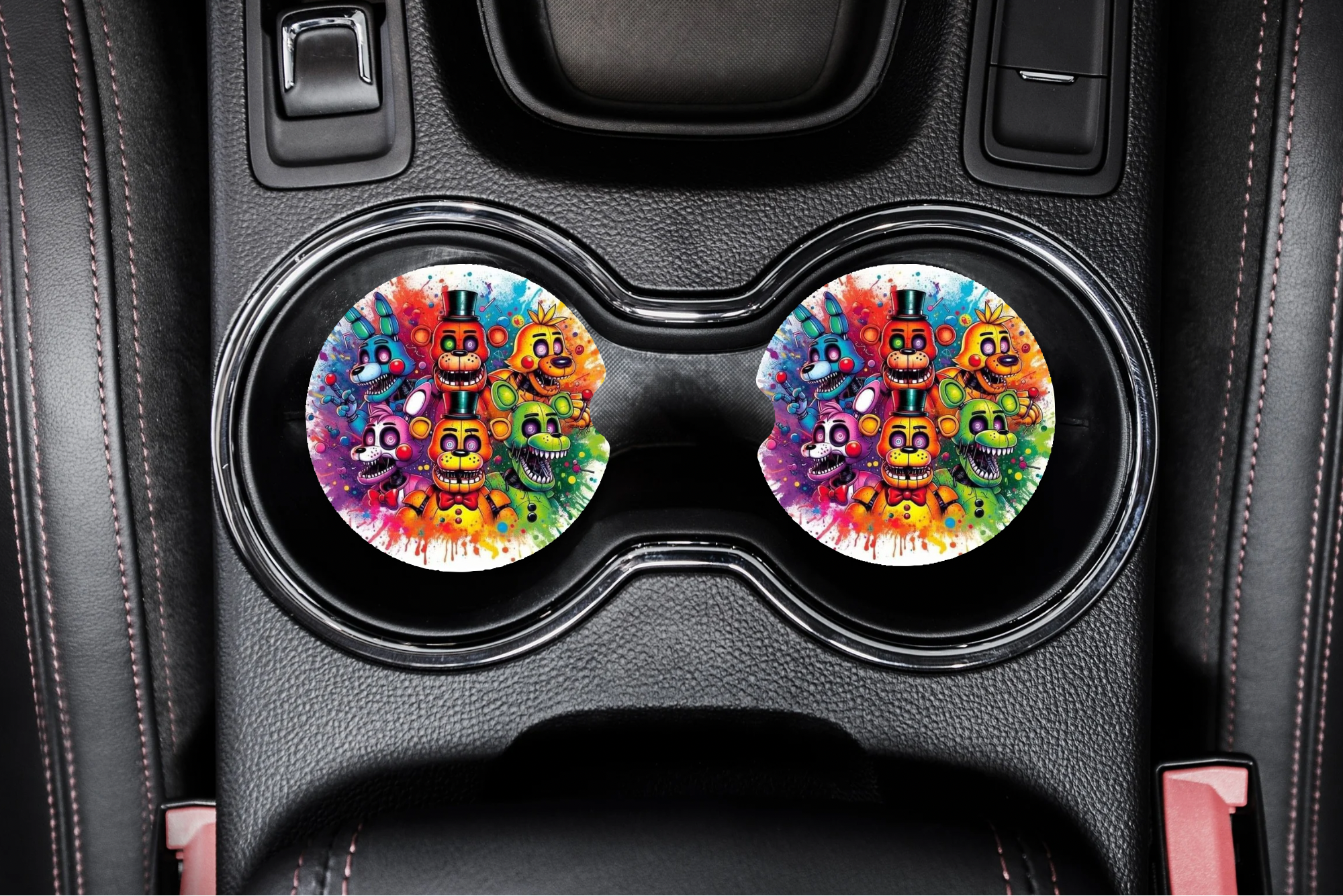 FNAF car coaster set